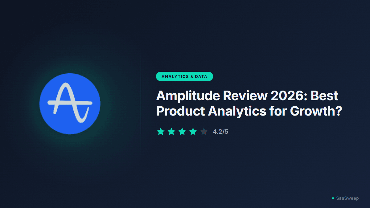 Amplitude Review 2026: Best Product Analytics for Growth?