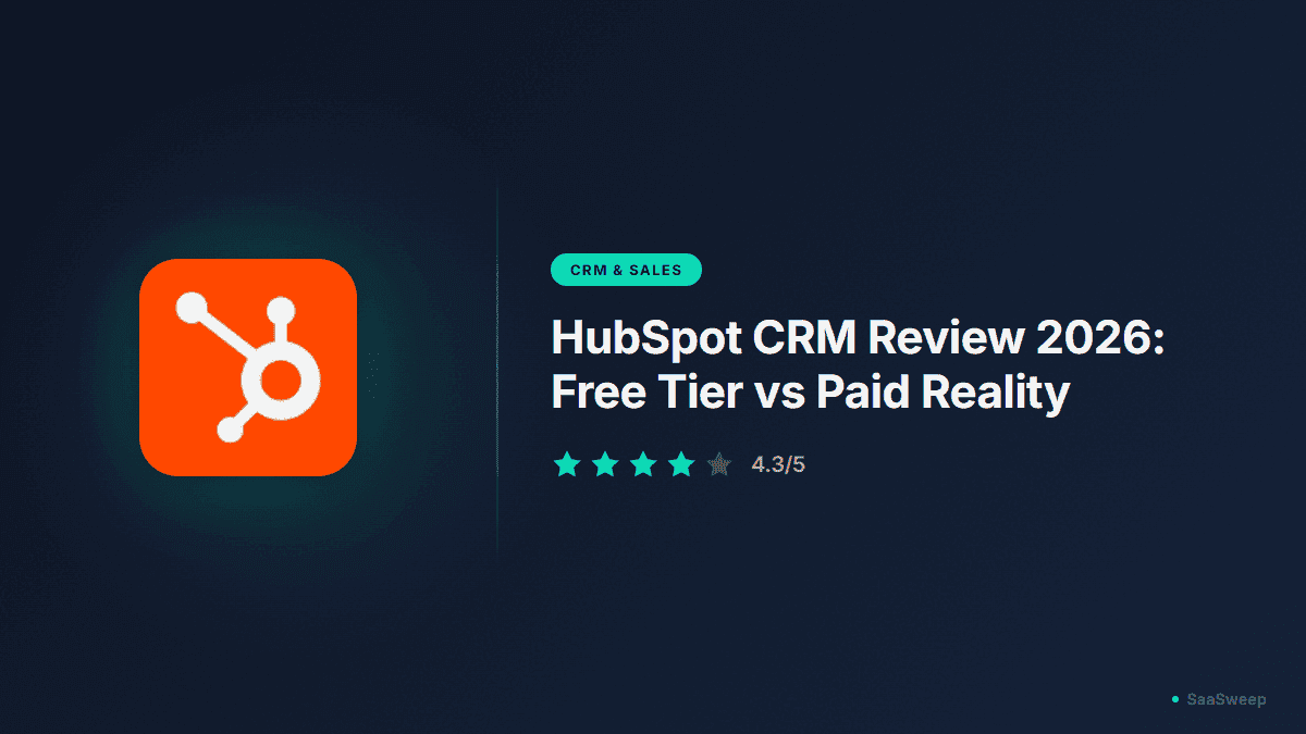 HubSpot CRM Review 2026: Free Tier vs Paid Reality