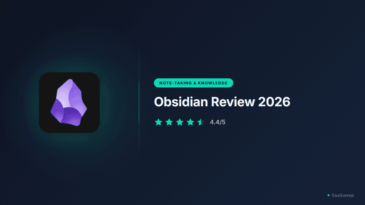 Obsidian Review 2026: Your Notes, Your Device, Your Rules