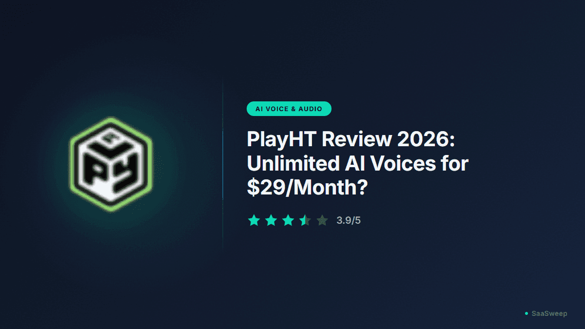 PlayHT Review 2026: Unlimited AI Voices for $29/Month?