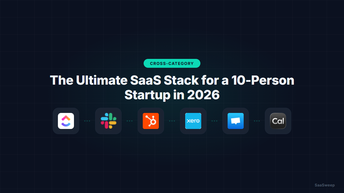The Ultimate SaaS Stack for a 10-Person Startup in 2026