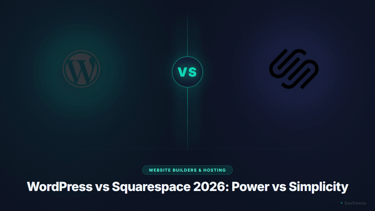 WordPress vs Squarespace 2026: Power vs Simplicity